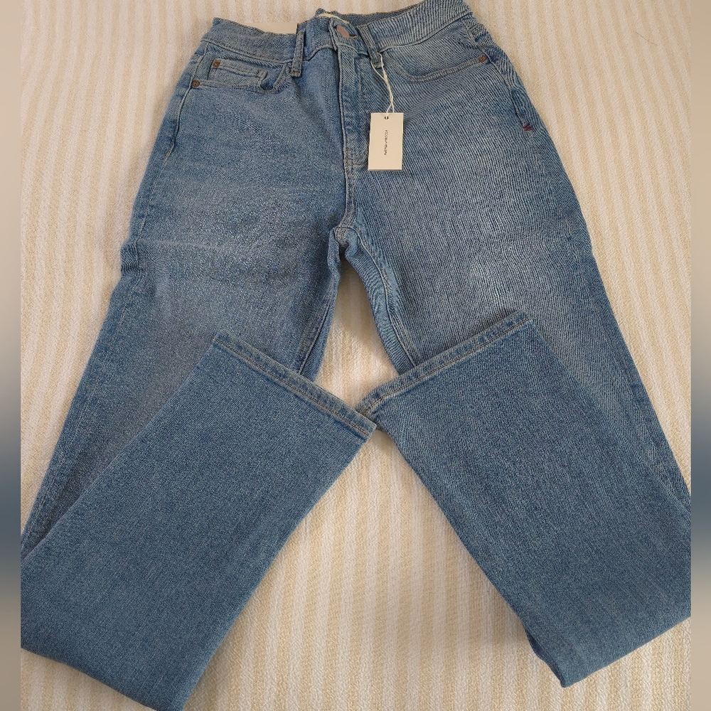 Warp + Weft Straight High Rise Jeans Size:2/26